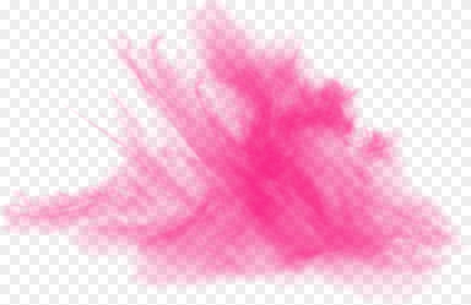 Pink Smoke Pink Color Smoke, Person, Powder, Purple, Face Free Transparent Png
