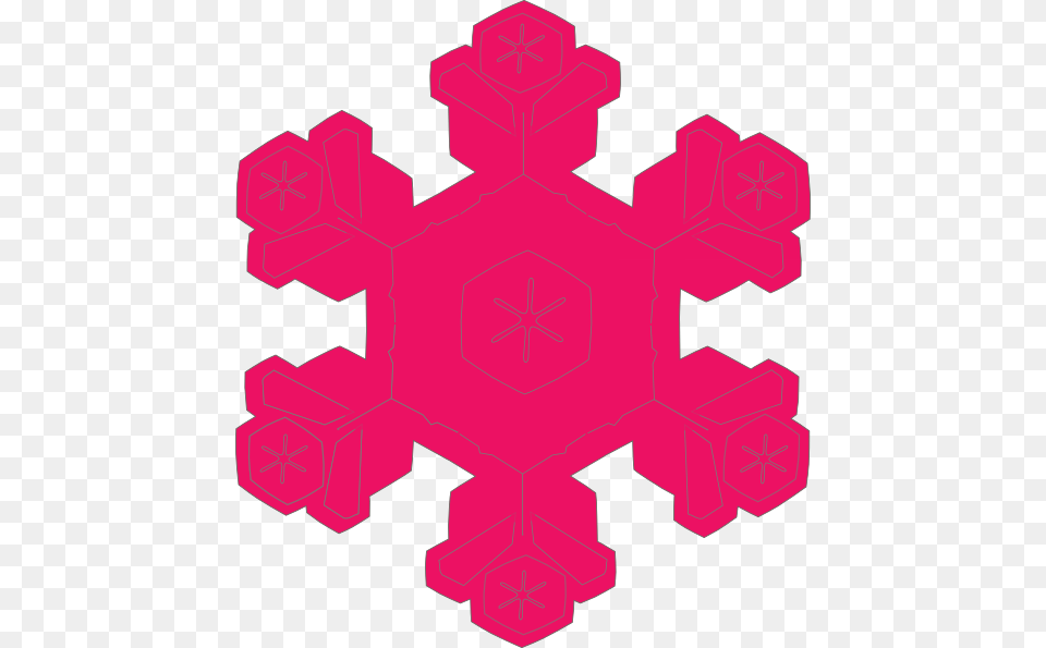 Pink Snowflake Clip Art, Nature, Outdoors, Snow, Dynamite Free Png Download
