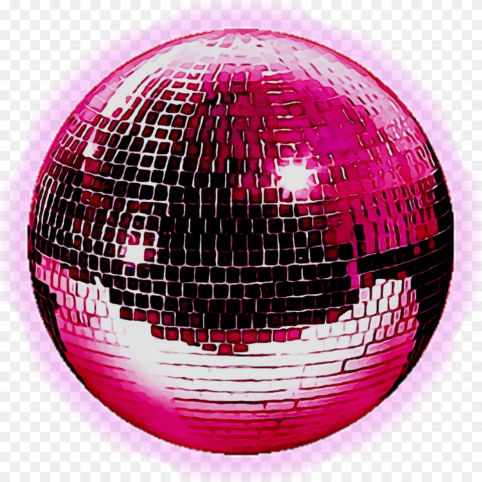 Pink Sparkles Shiny Discoball Discoball, Purple, Sphere Free Png Download