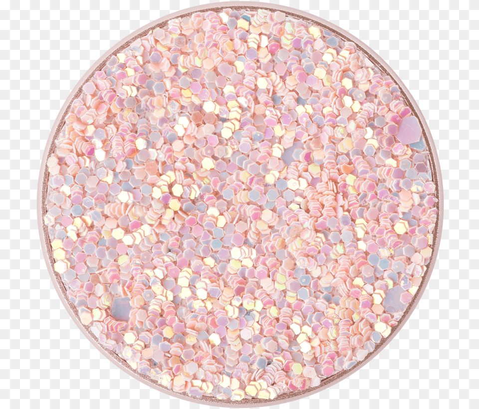 Pink Sparkly Popsocket, Art, Mosaic, Tile, Plate Png