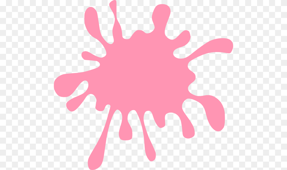 Pink Splash Clip Art At Clker Black Paint Splatter Clip Art, Stain, Baby, Person Png