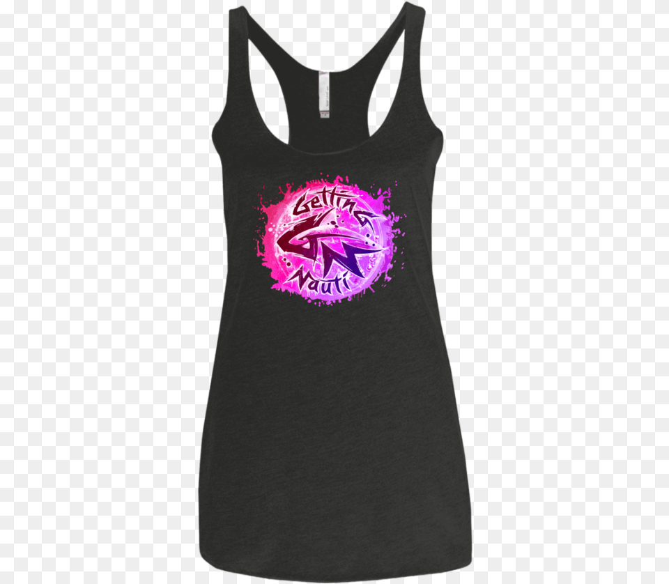 Pink Splash Ladies Shirt, Clothing, T-shirt, Tank Top, Person Free Transparent Png