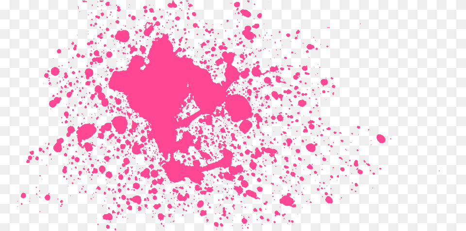 Pink Splash Pink Water Splash, Purple, Stain, Powder Free Png