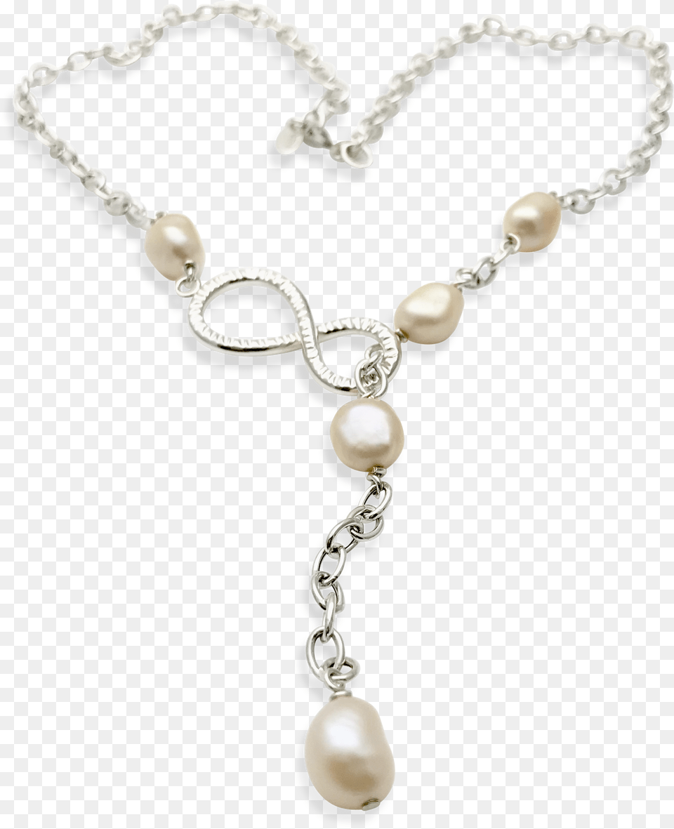 Pink Spring Lariat Necklace With Infinity Eight Pendant Pearl, Accessories, Jewelry, Earring Png