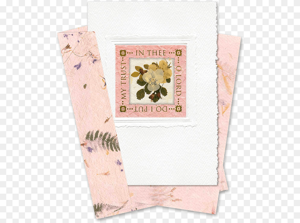 Pink Square Framed Viola Scripture Card Image Greeting Card, Envelope, Greeting Card, Mail Free Transparent Png