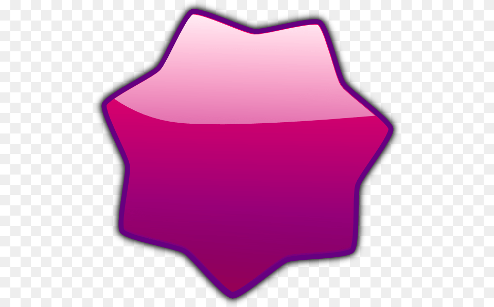 Pink Star Clip Art Vector Clip Art Online Big Rounded Star Clipart Violet, Purple, Cake, Cream, Cupcake Png