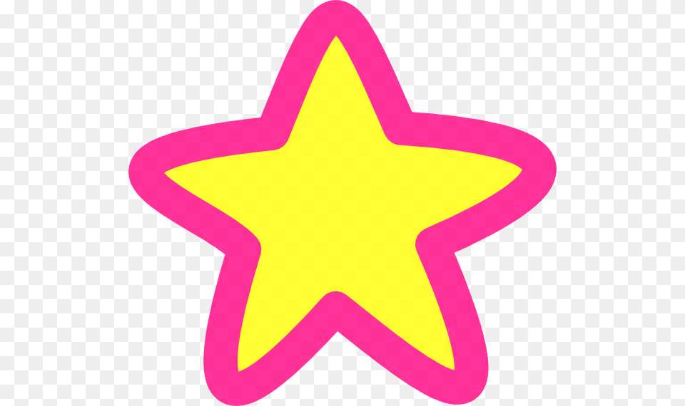 Pink Star Clipart, Star Symbol, Symbol, Food, Ketchup Png Image