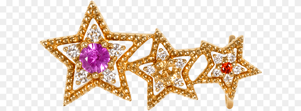 Pink Star Earring Decorative, Accessories, Jewelry, Chandelier, Lamp Png Image