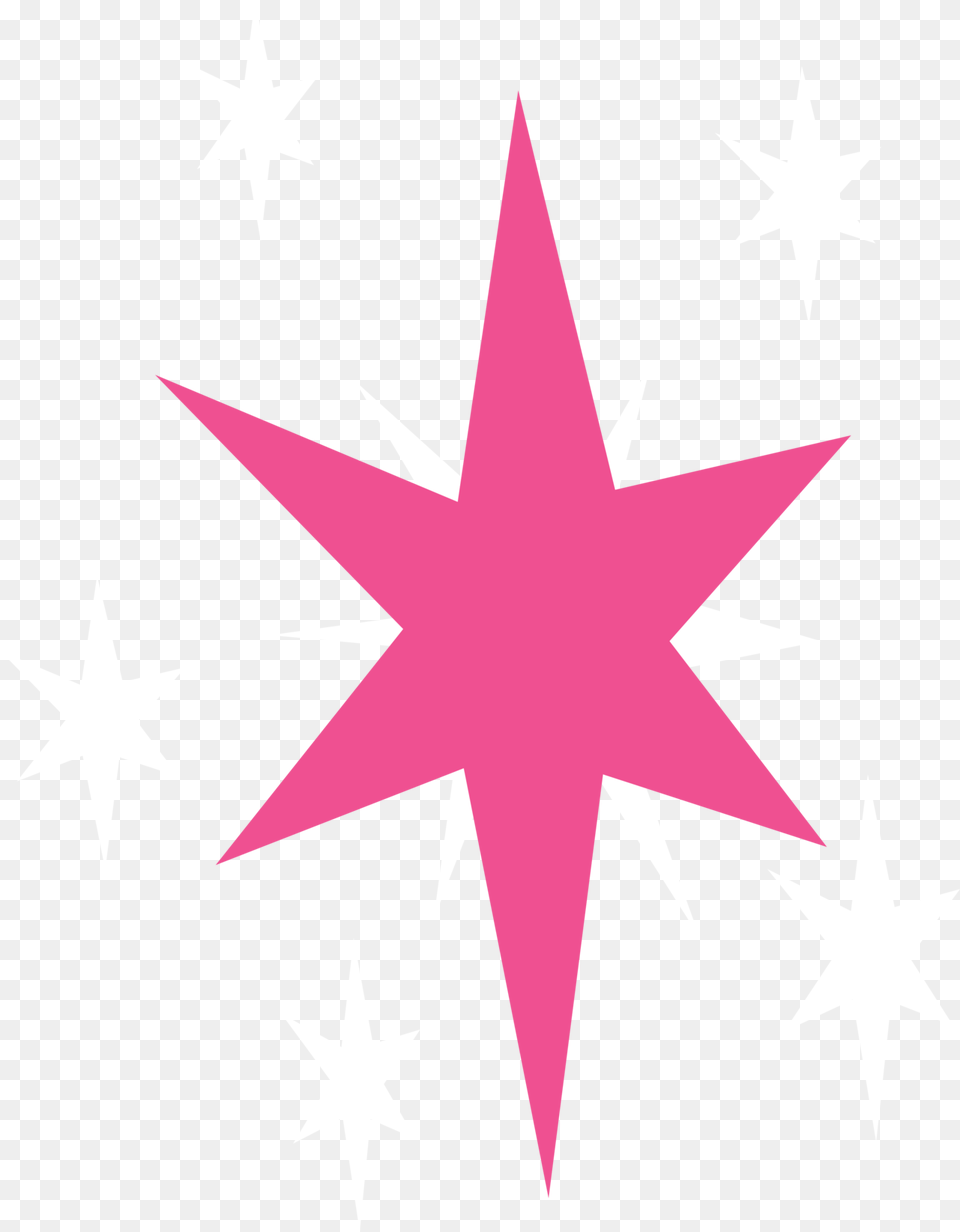 Pink Star Twilight Sparkle My Little Pony Cutie Marks, Star Symbol, Symbol Free Transparent Png