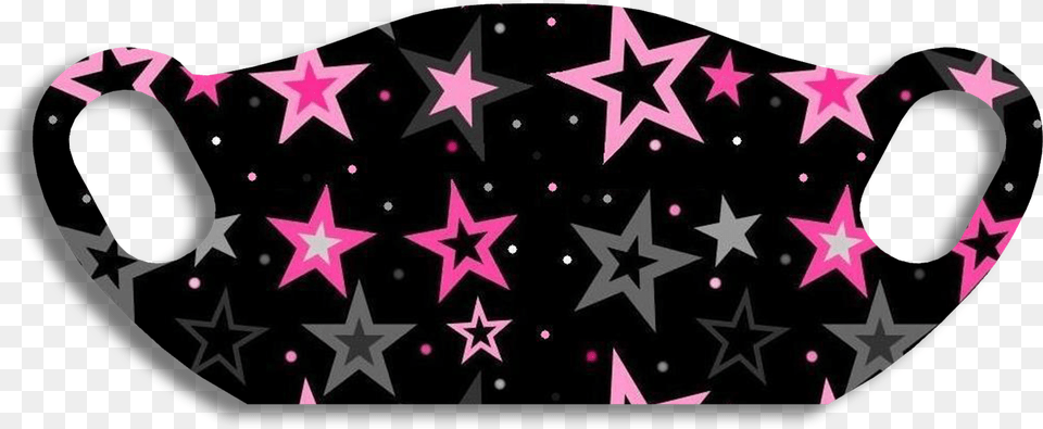 Pink Stars 2 Face Cover Clip Art, Flag, Symbol, Paper, Star Symbol Free Png