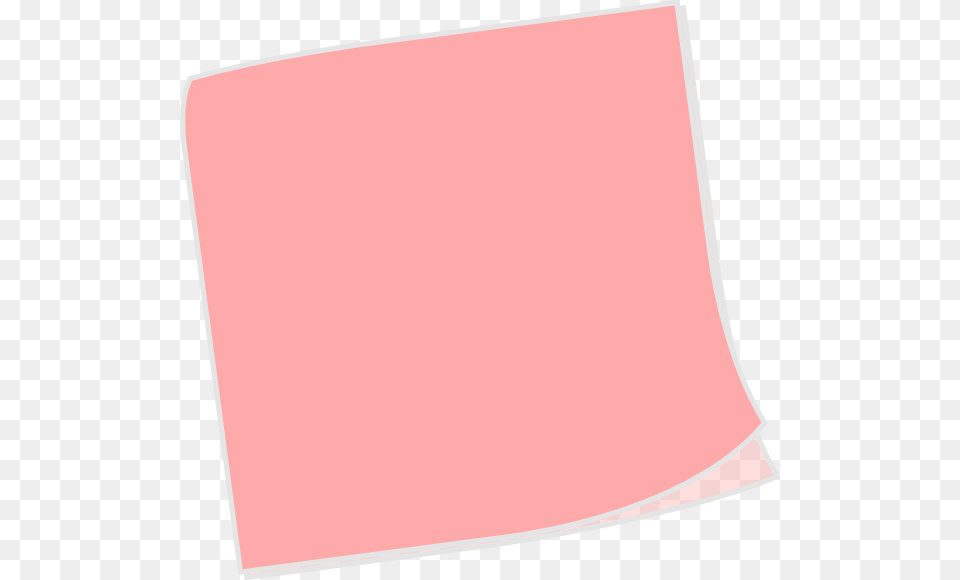 Pink Sticky Note Clipart Sticky Note, Paper, White Board, Text Free Png Download