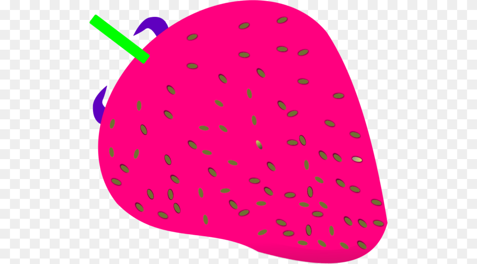 Pink Strawberry Clipart, Berry, Cushion, Food, Fruit Free Transparent Png