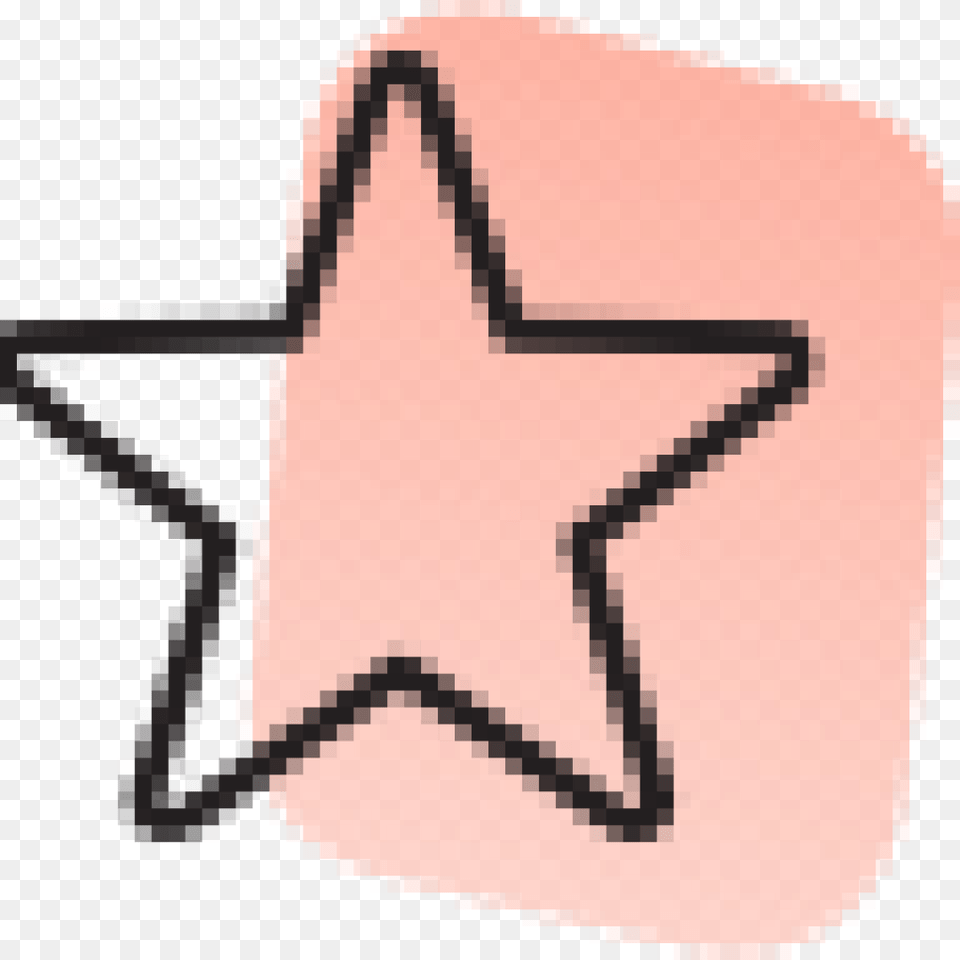 Pink Subscribe, Star Symbol, Symbol Free Transparent Png