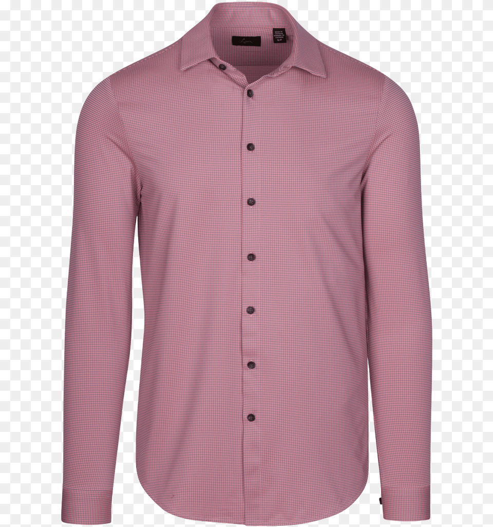 Pink Subscribe Button Button, Clothing, Dress Shirt, Long Sleeve, Shirt Png