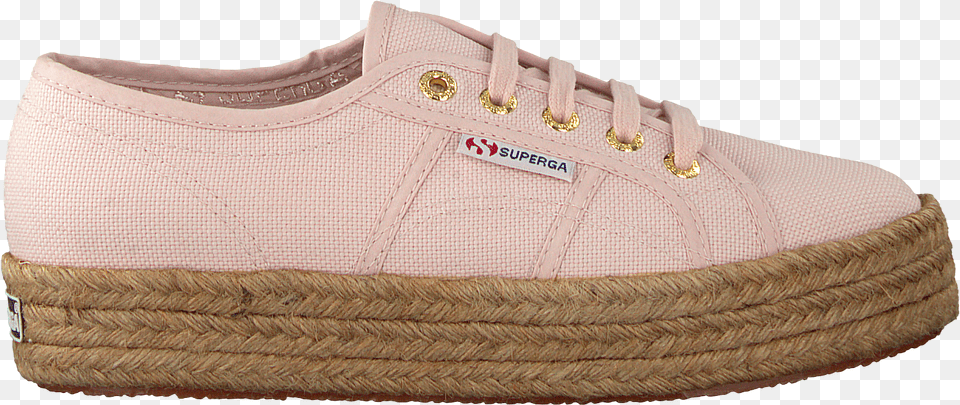 Pink Superga Sneakers 2730 Cotropew Womens Lace Textile Slip On Shoe, Clothing, Footwear, Sneaker Free Png