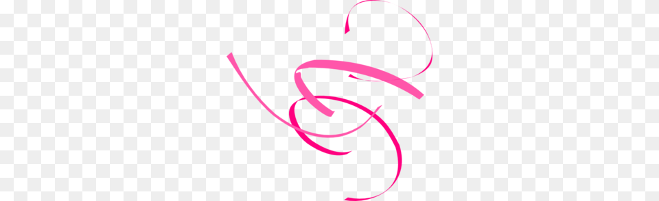 Pink Swirl Clip Art, Handwriting, Text Png