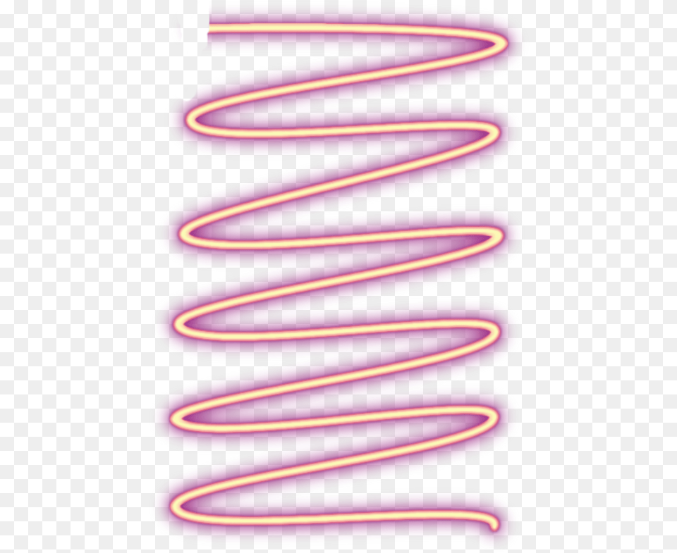 Pink Swirl Neon Peach Glow Freetoedit Neon Swirl, Light, Spiral, Coil Png