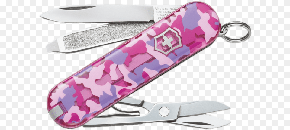 Pink Swiss Army Knife, Blade, Weapon, Dagger Free Png