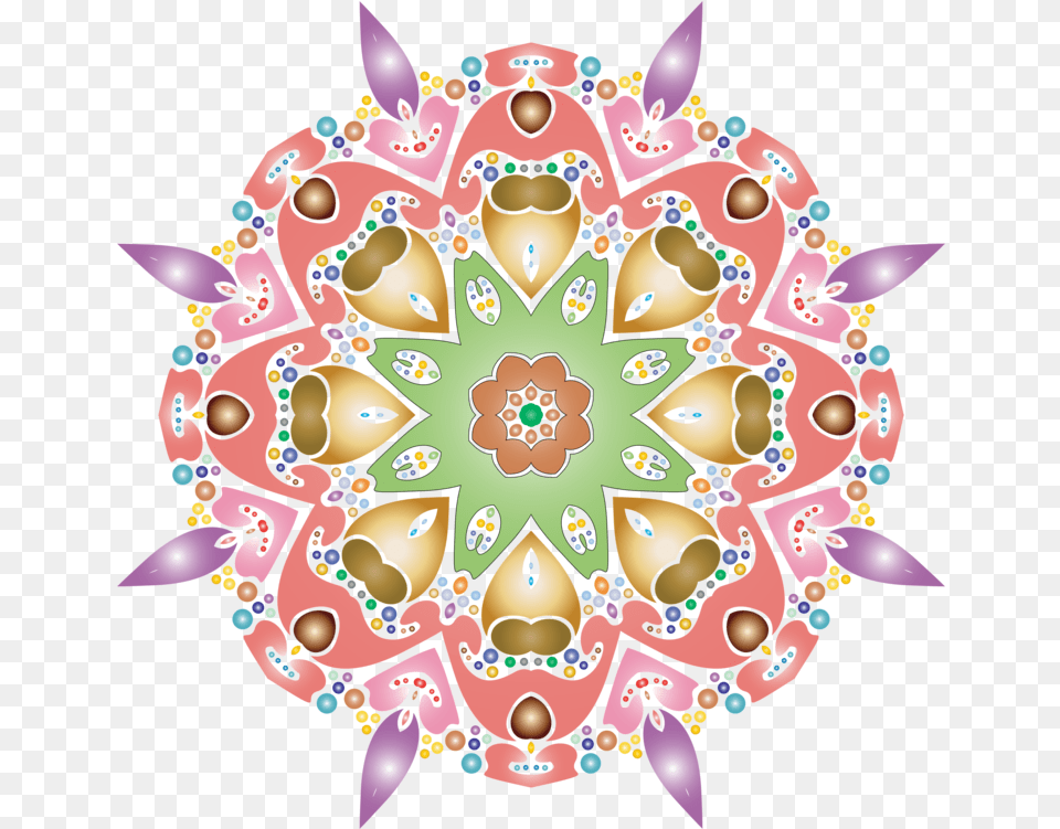 Pink Symmetry Kaleidoscope Clipart Tessellation, Pattern, Accessories, Art, Floral Design Free Png Download