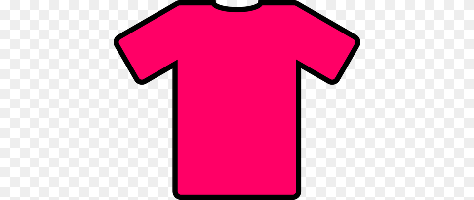 Pink T Shirt Vector, Clothing, T-shirt Free Png