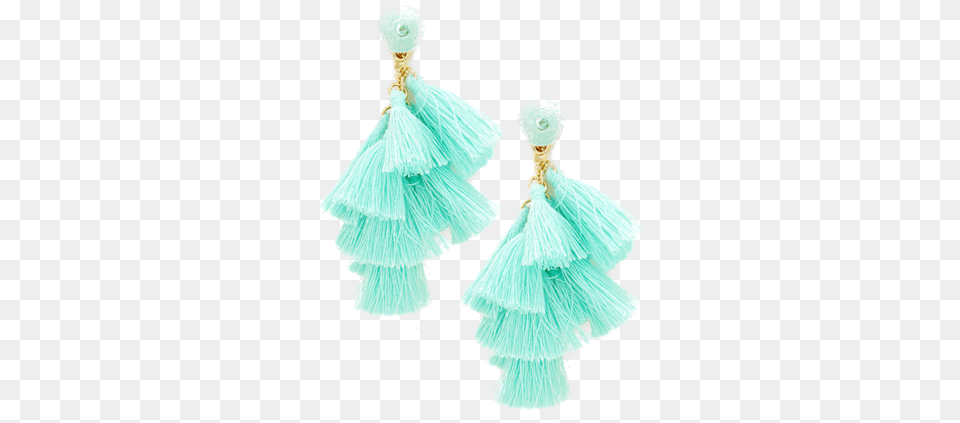 Pink Tassel Earrings Layerd Tassel Earrings Long, Accessories, Jewelry, Earring, Wedding Free Transparent Png