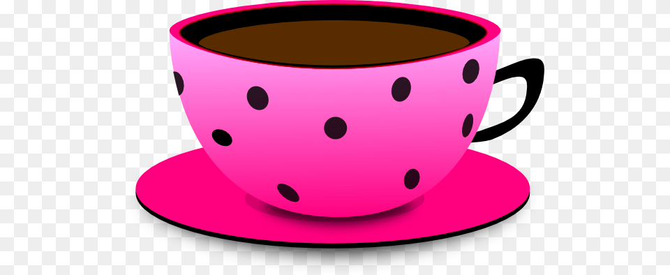 Pink Tea Cup Clipart Cartoon Pictures Of Cup, Saucer, Beverage, Coffee, Coffee Cup Free Png