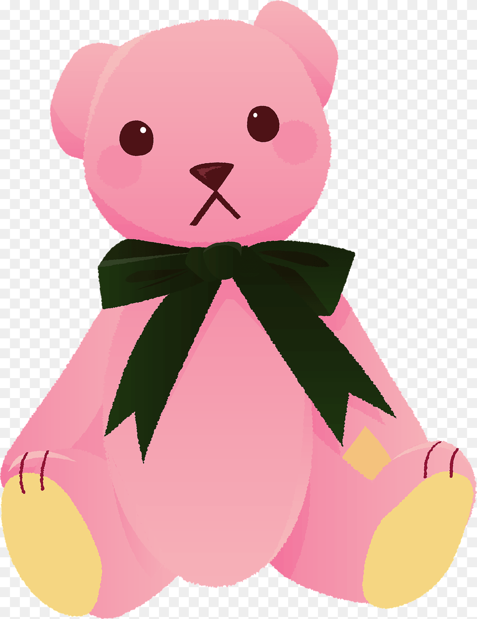 Pink Teddy Bear Clipart, Teddy Bear, Toy, Nature, Outdoors Free Png