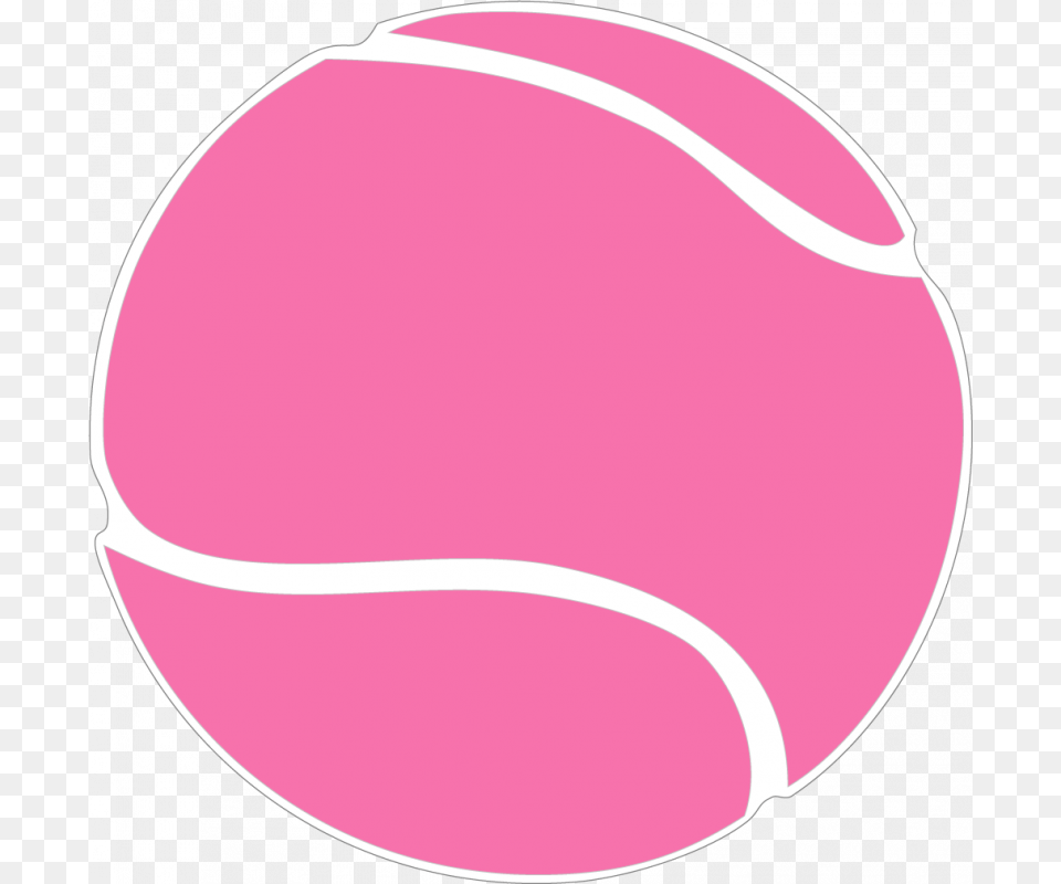 Pink Tennis Racket Clipart Tennis Ball Clipart Black And White, Sport, Tennis Ball Free Transparent Png