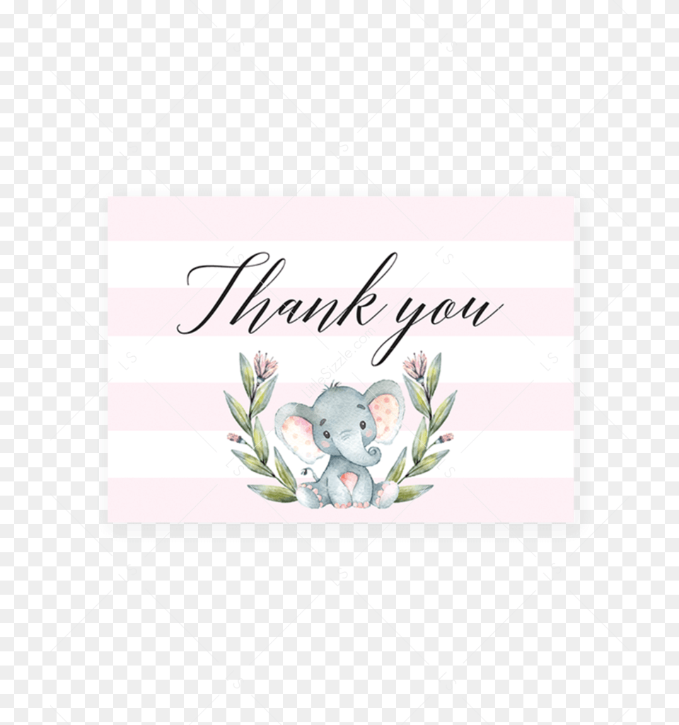 Pink Thank You Baby Shower Thank You, Text Free Transparent Png