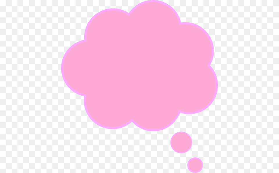 Pink Thought Bubble Purple, Paper, Astronomy, Moon Free Transparent Png