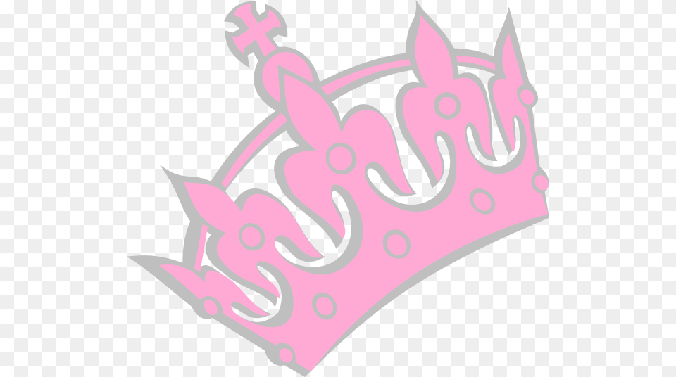 Pink Tiara Left Clip Art, Accessories, Jewelry Free Png