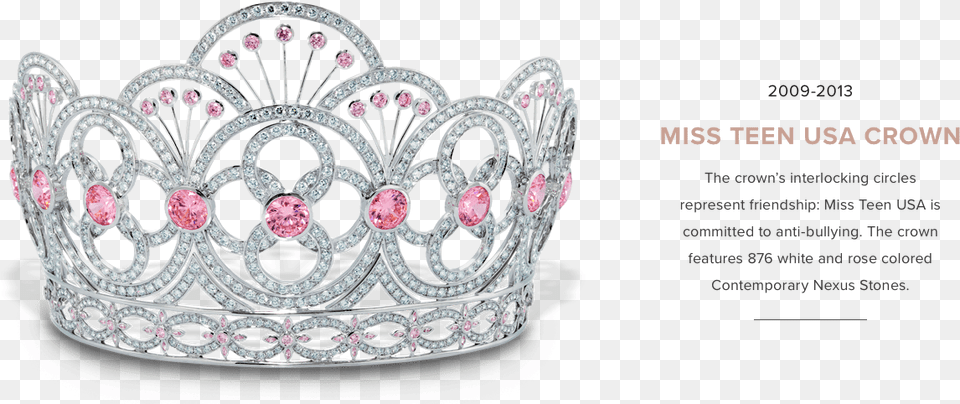 Pink Tiara Miss Teen Usa Crown, Accessories, Jewelry Png