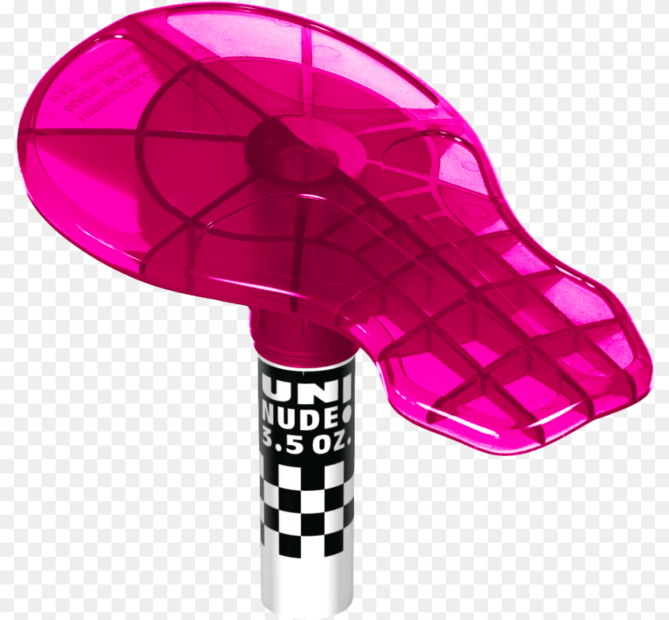 Pink Transparent Checker Post Uni Bmx Seat, Food, Sweets, Candy, Appliance Png Image