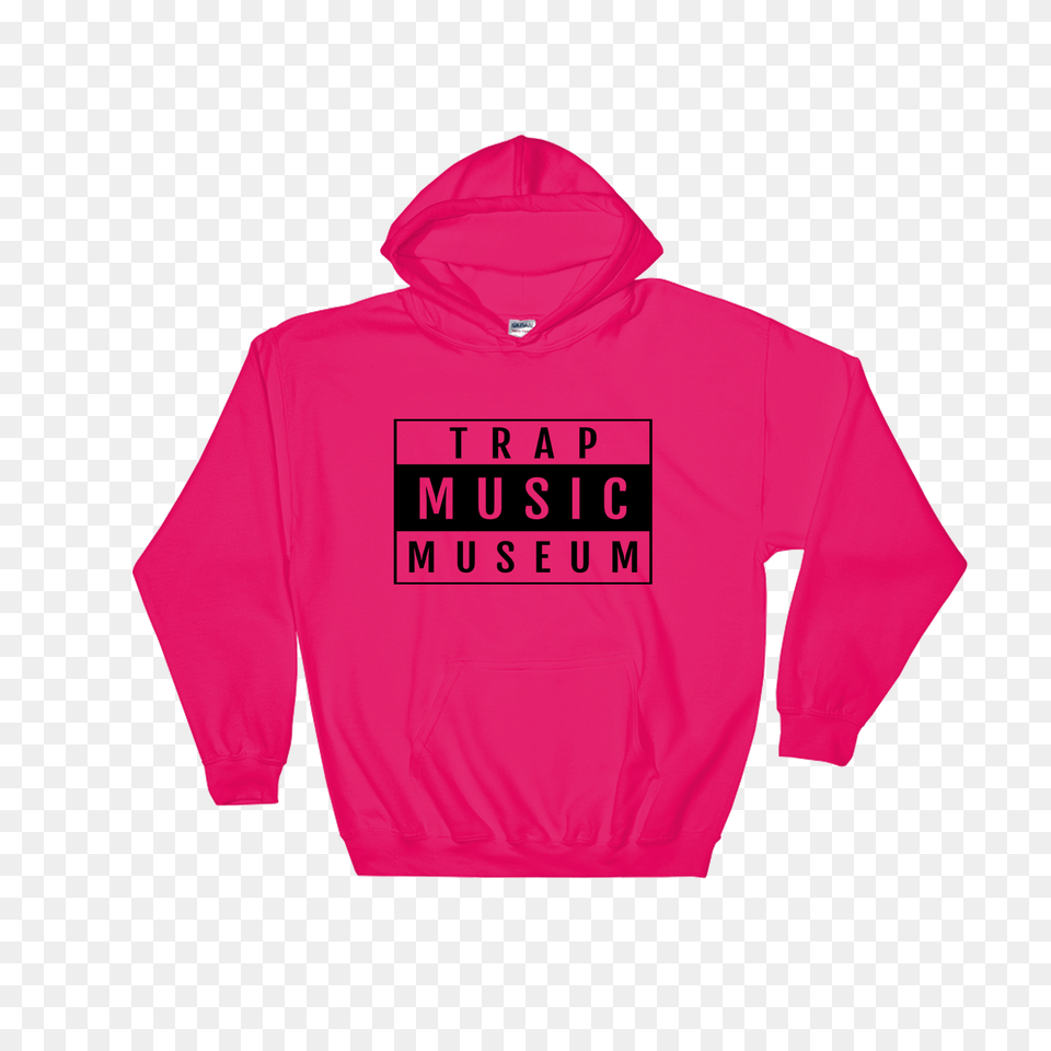 Pink Trap Music Museum Hoodie Trap Music Museum And Escape Room, Clothing, Hood, Knitwear, Sweater Png