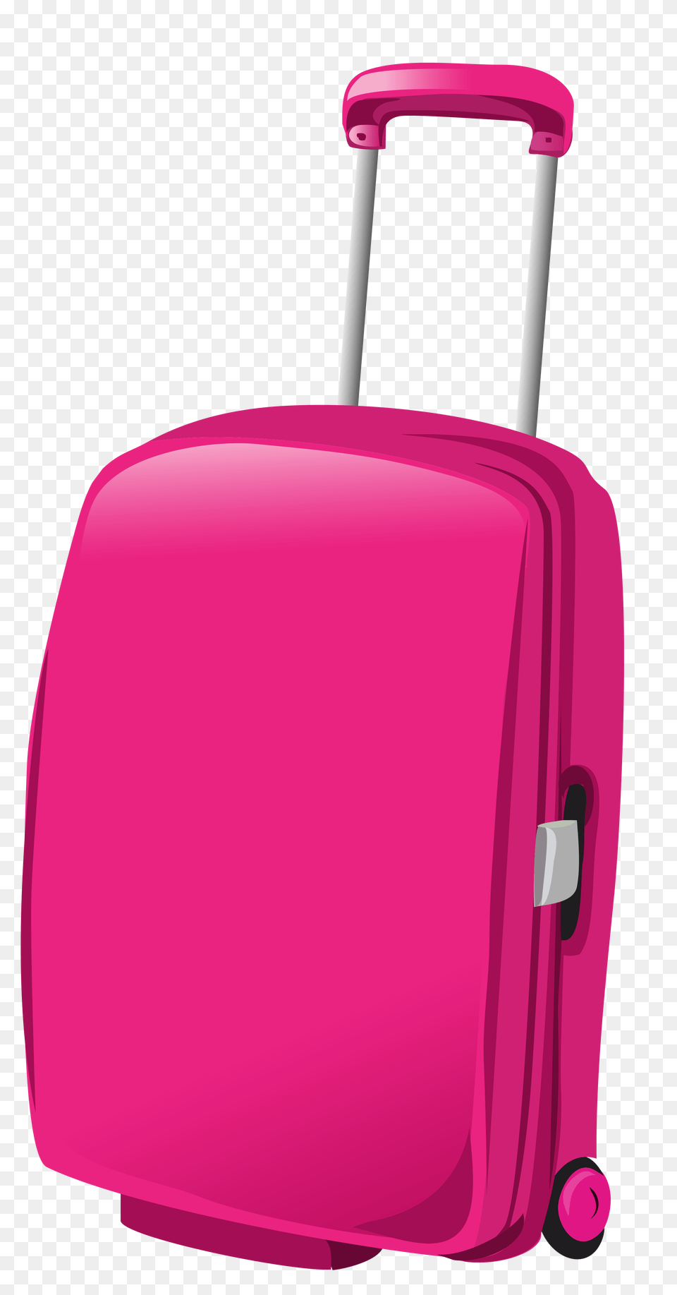 Pink Travel Bag Clipart, Baggage, Suitcase, Ammunition, Grenade Png