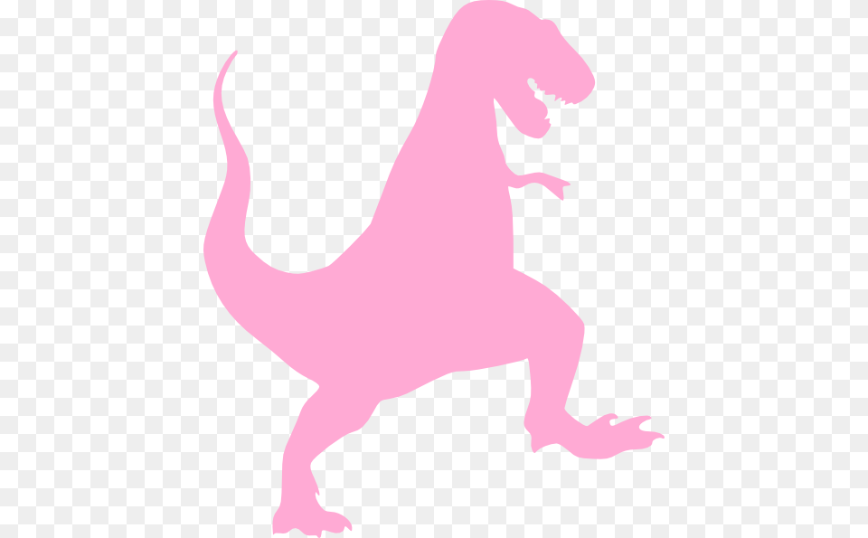 Pink Trex Clip Art, Animal, Dinosaur, Reptile, T-rex Free Transparent Png