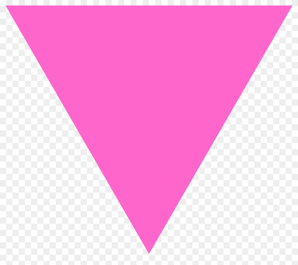 Pink Triangle Png