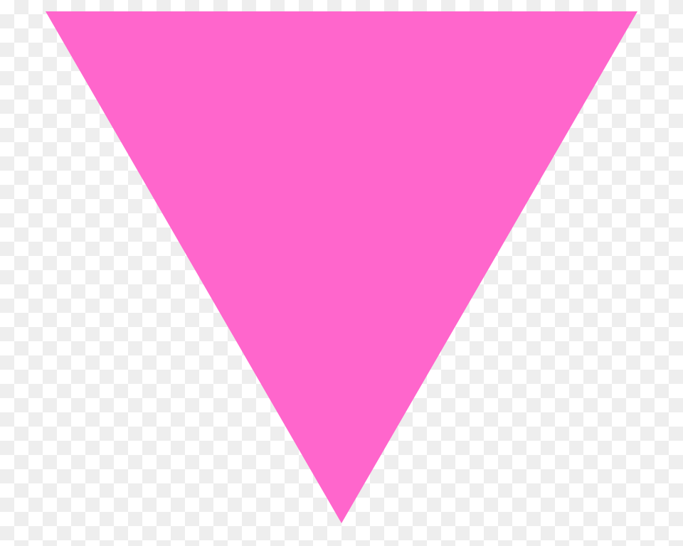 Pink Triangle Free Png