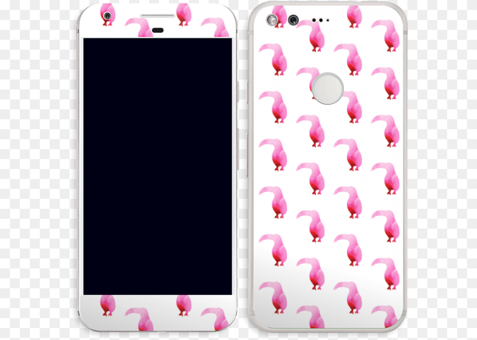 Pink Tropical Birds Skin Pixel Iphone, Electronics, Mobile Phone, Phone, Animal Free Transparent Png