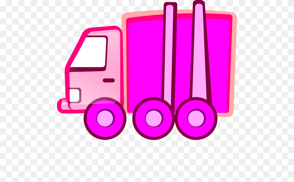 Pink Truck Clip Arts For Web, Purple, Device, Grass, Lawn Free Transparent Png