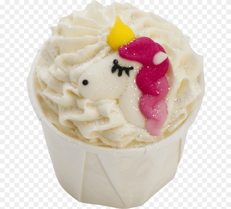 Pink Unicorn, Cream, Dessert, Food, Ice Cream Png Image