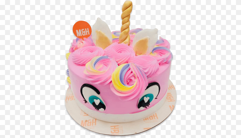Pink Unicorn Cake Birthday Cake, Birthday Cake, Cream, Dessert, Food Free Png Download
