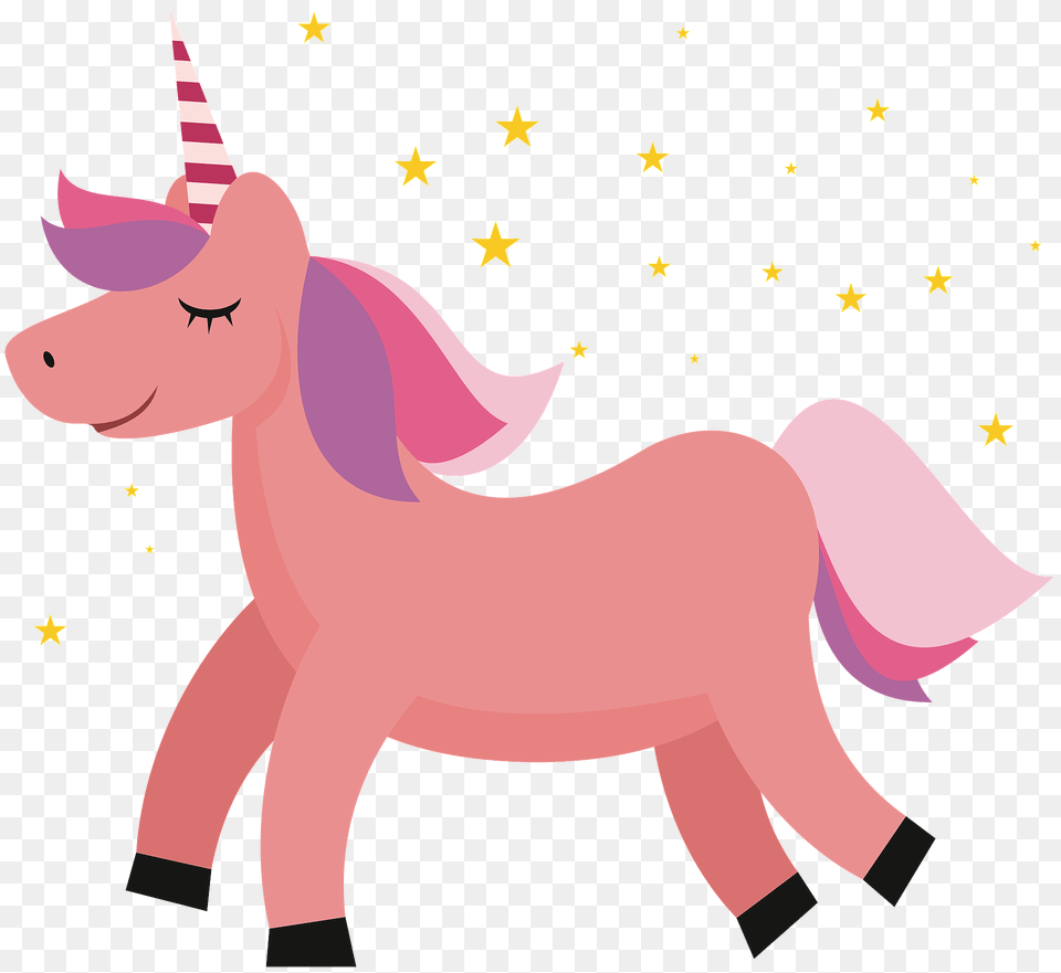 Pink Unicorn Clipart, Animal, Fish, Sea Life, Shark Free Transparent Png