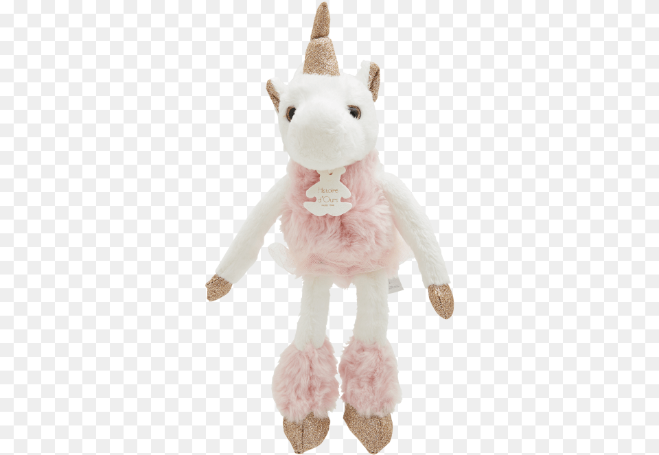 Pink Unicorn Glitter Soft Toy Stuffed Toy, Plush Free Png Download