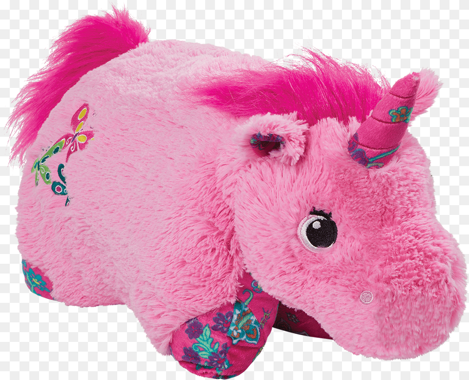 Pink Unicorn Stuffed Animal Plush Toy Pillow Pet Unicorn Pink Free Transparent Png