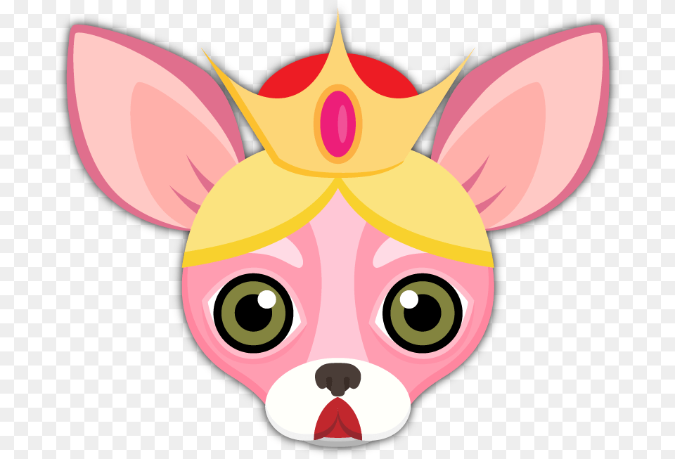 Pink Valentine S Chihuahua Emoji Stickers Chihuahua, Animal, Fish, Sea Life, Shark Png