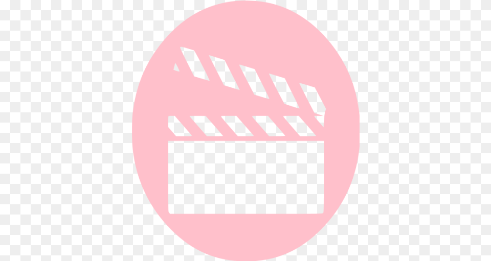 Pink Video 5 Icon Free Pink Video Icons Pink Clips Icon, Sticker Png Image
