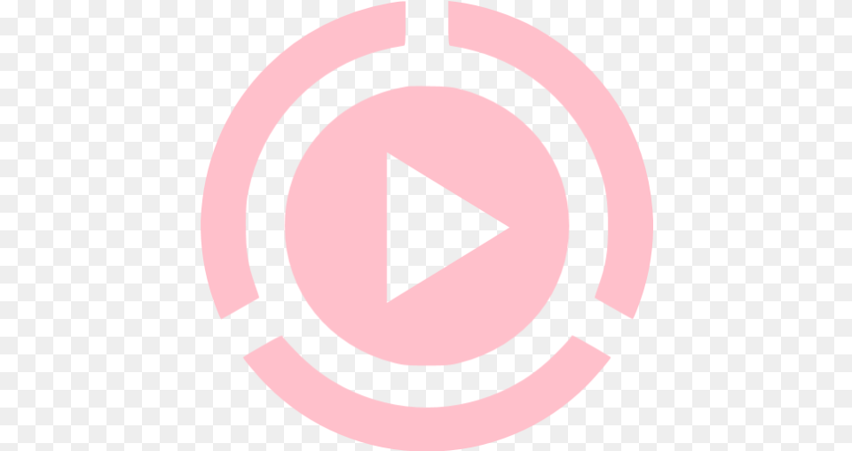 Pink Video Play 2 Icon Perfect Video Pink Icon, Symbol Png Image