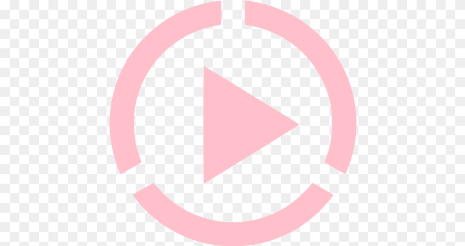 Pink Video Play 4 Icon Pink Video Icons Charing Cross Tube Station, Symbol Free Png