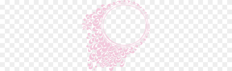 Pink Vint Clip Art, Oval Free Transparent Png